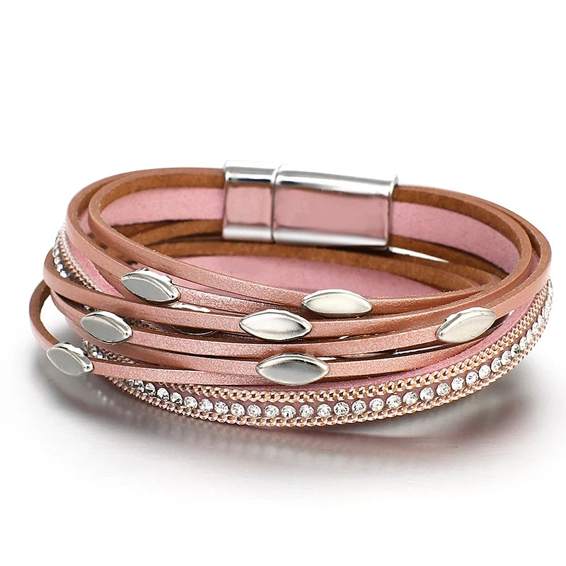 Plus Size Magnetic Wrap Bracelet