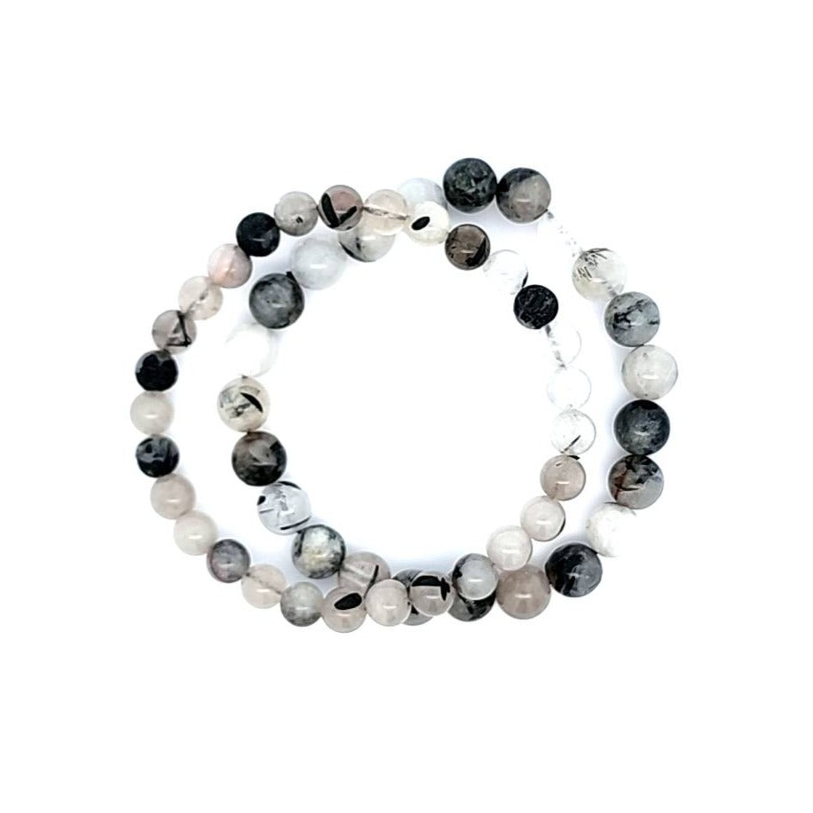 Rutilated Quartz Gemstone Bracelet
