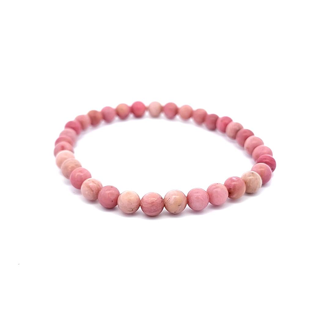 Rhodochrosite Gemstone Bracelet