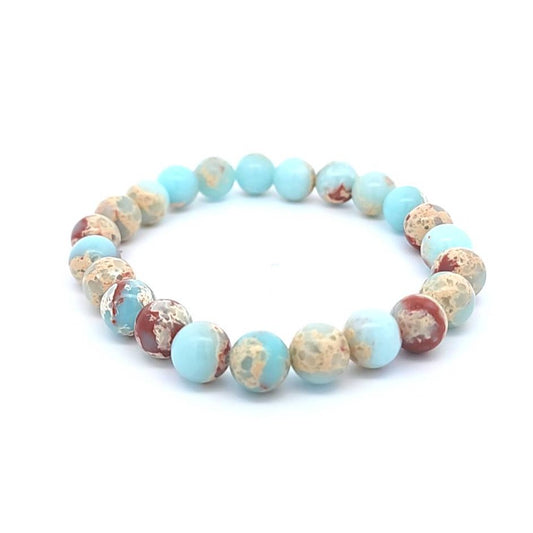 Agalmatolite Gemstone Bracelet