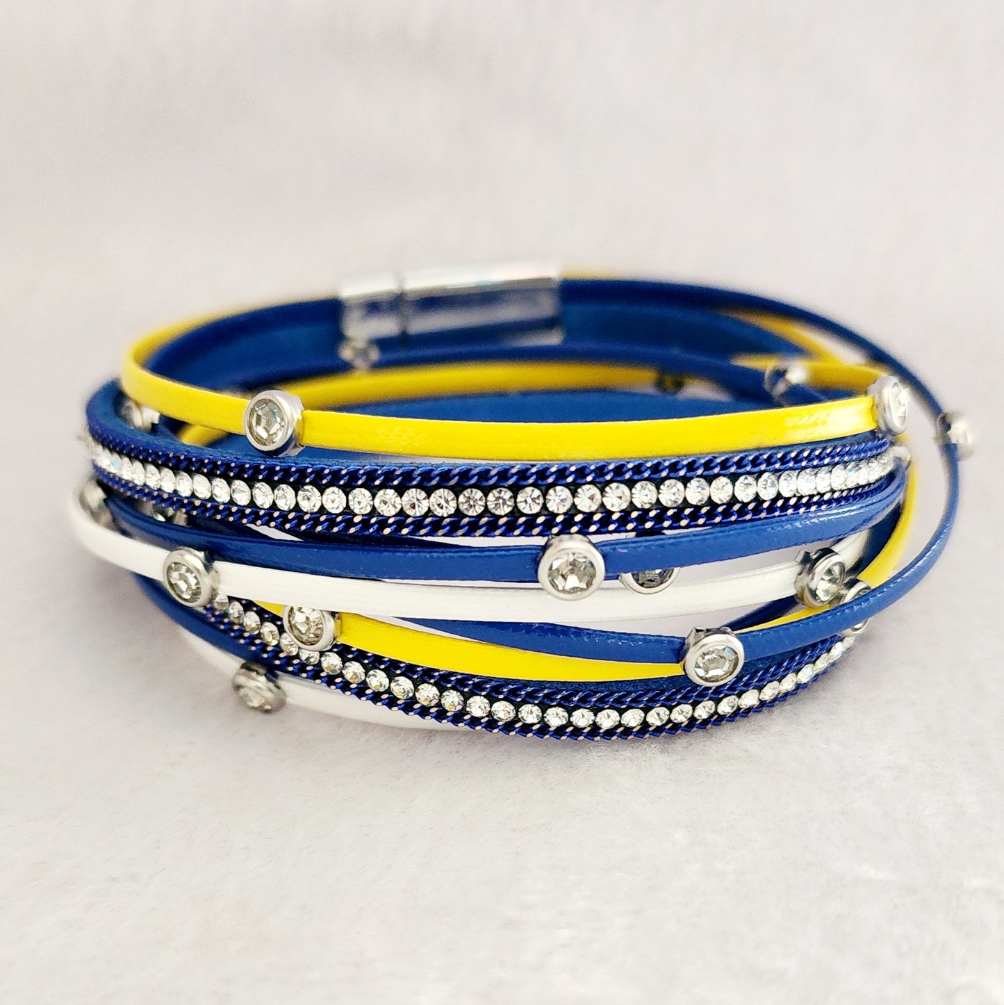 Buffalo Sabres Hockey Fan Wrap Bracelet