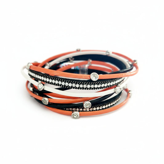 Buffalo Bandits Lacrosse Fan Wrap Bracelet