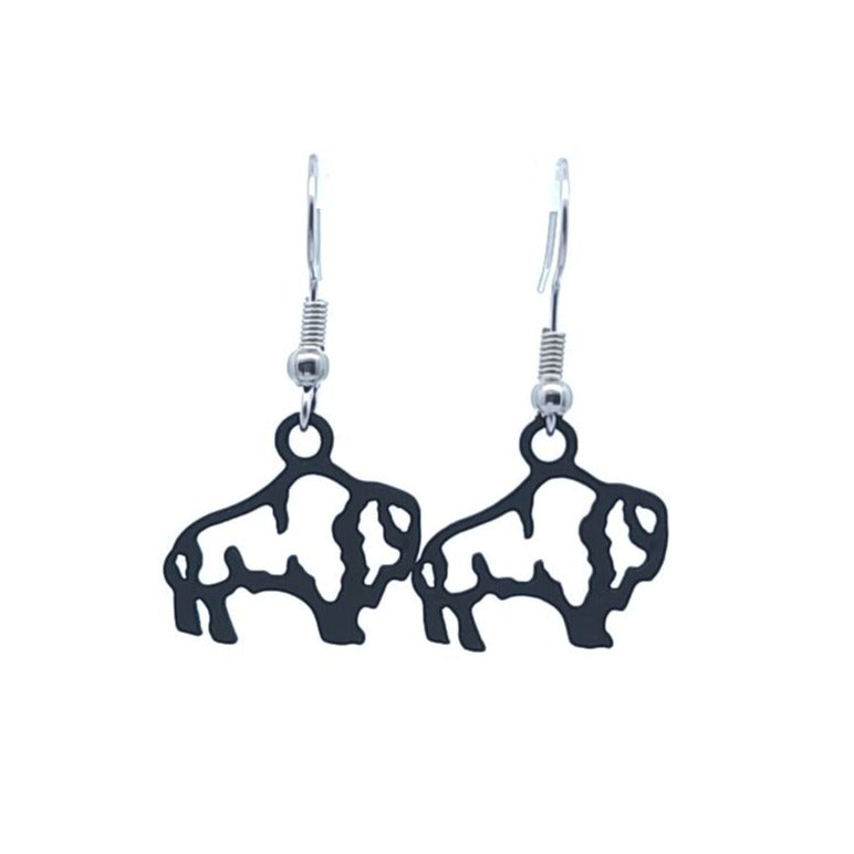 Orange & Black Bandits Earrings