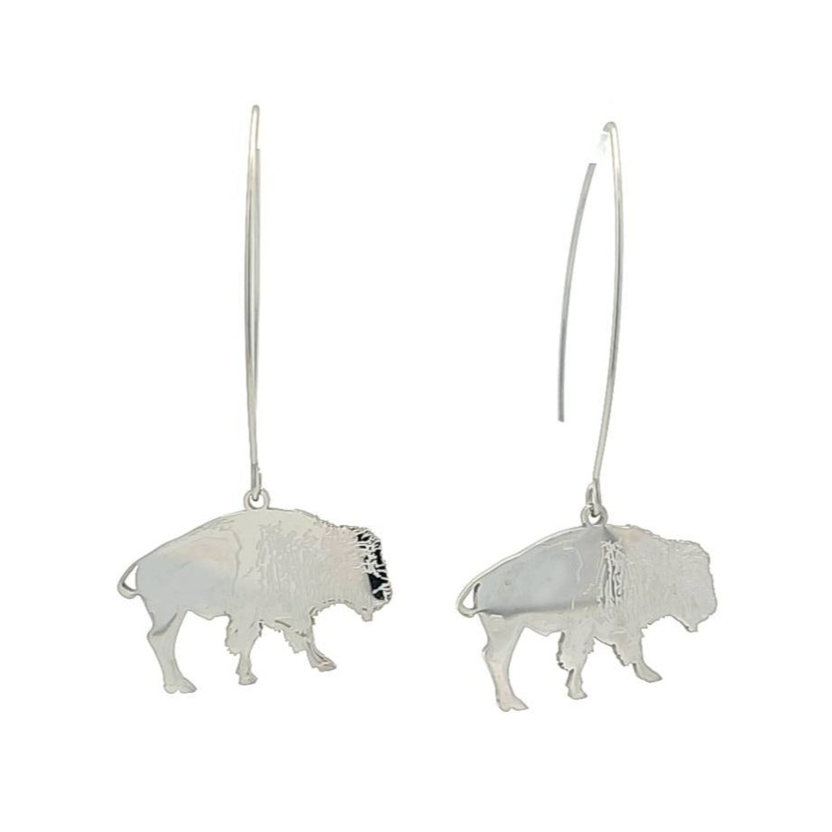 V-hook Buffalo Earrings
