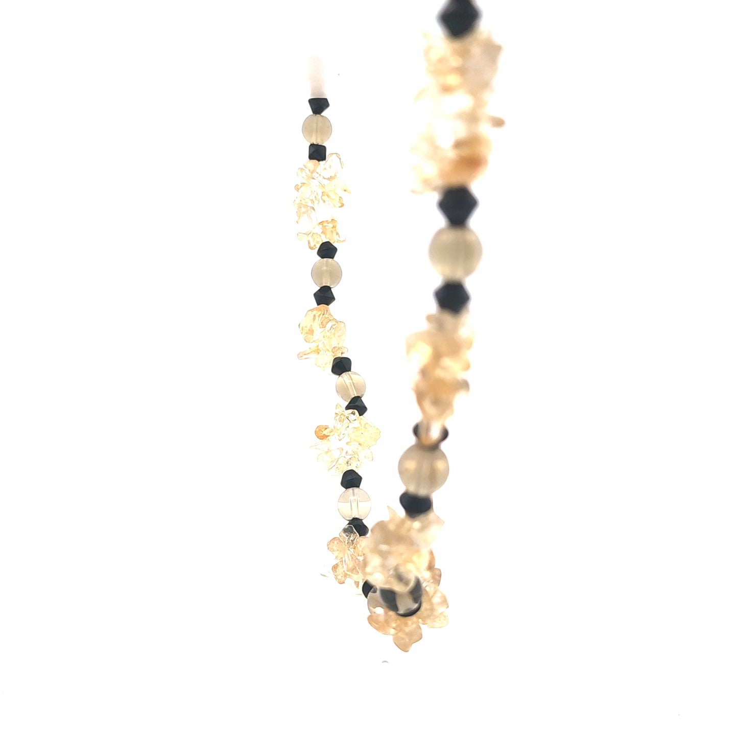 Citrine & Smokey Quartz Necklace