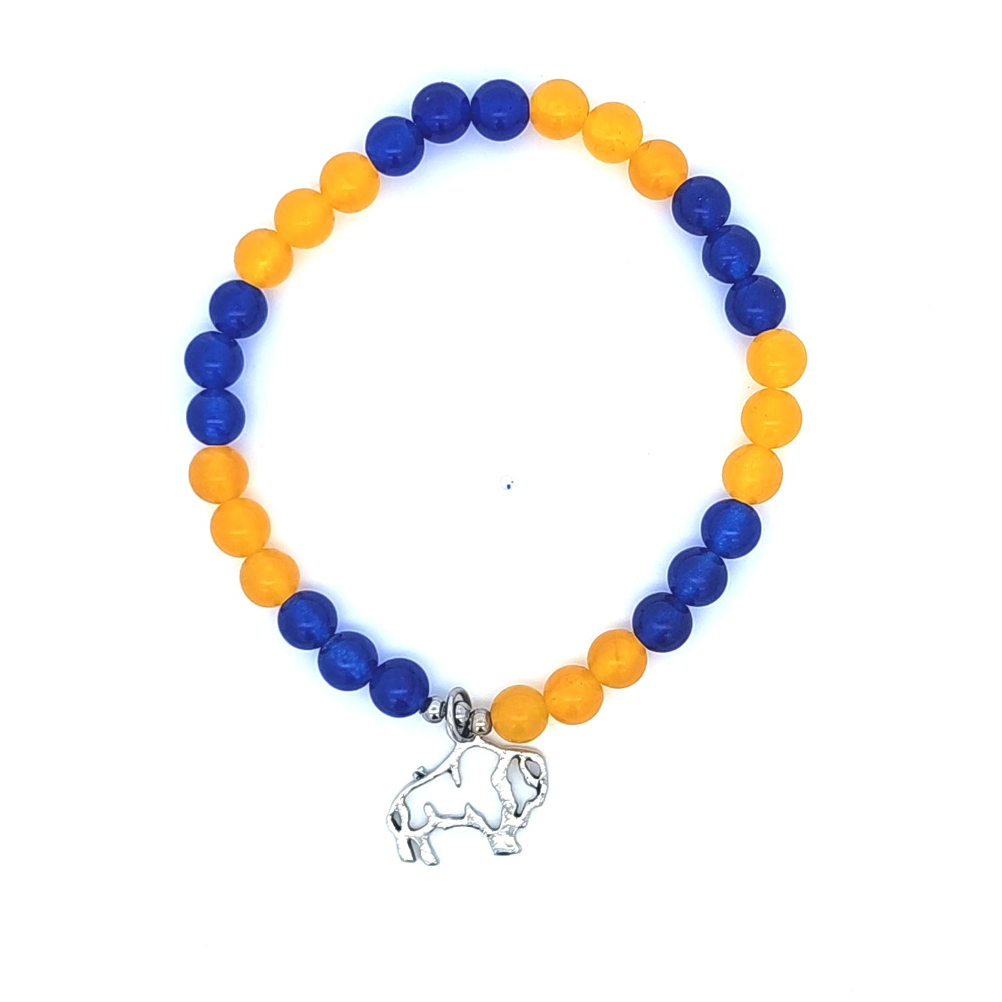 Buffalo Sabres Gemstone Bracelet