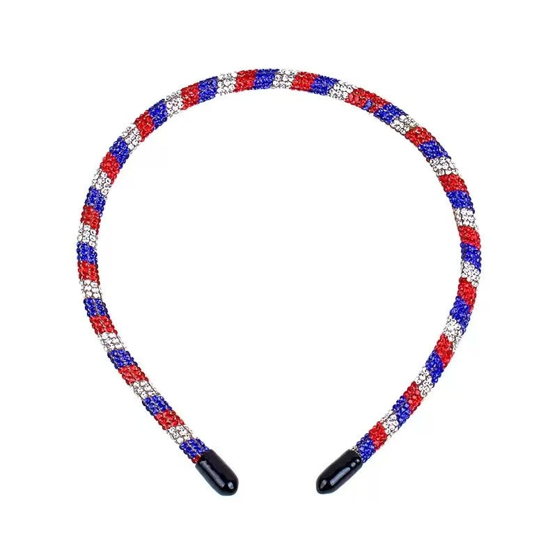 Buffalo Football RWB Sparkle Headband