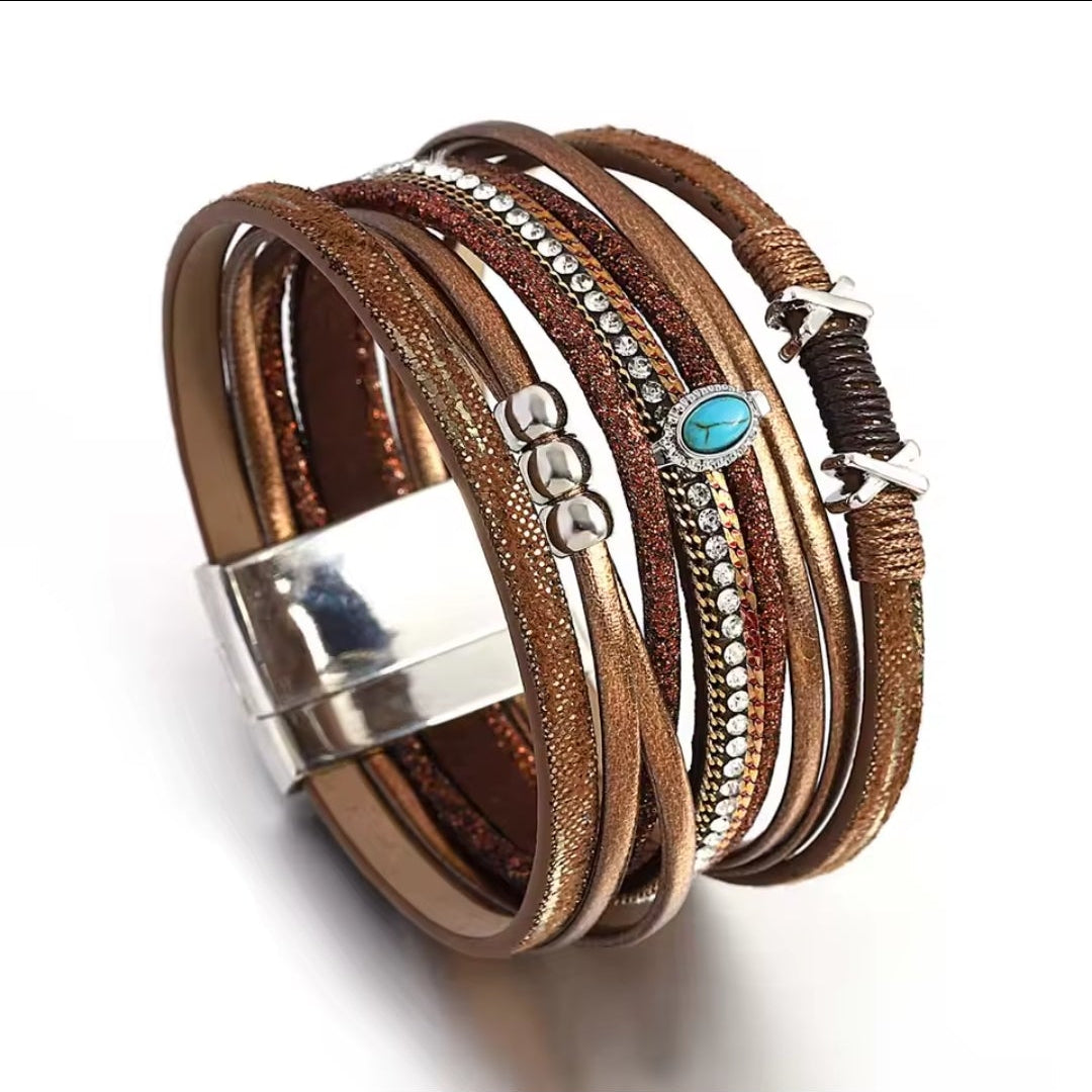 Turquoise Accent Cuff