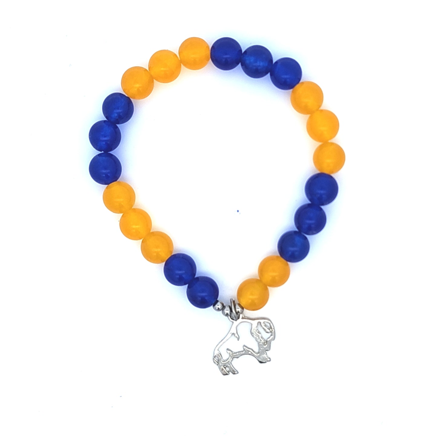 Buffalo Sabres Gemstone Bracelet