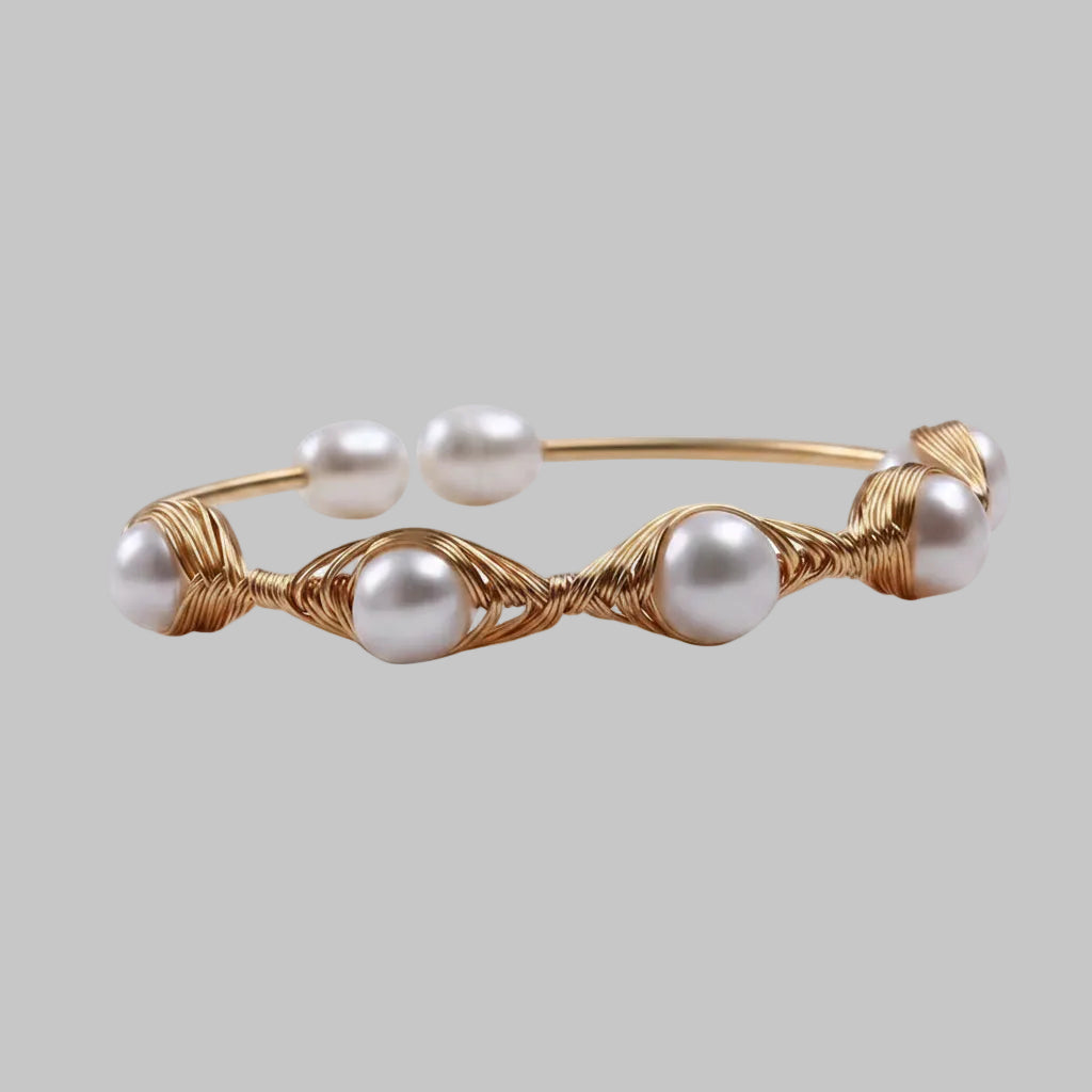 Gold Memory Wire Bracelet