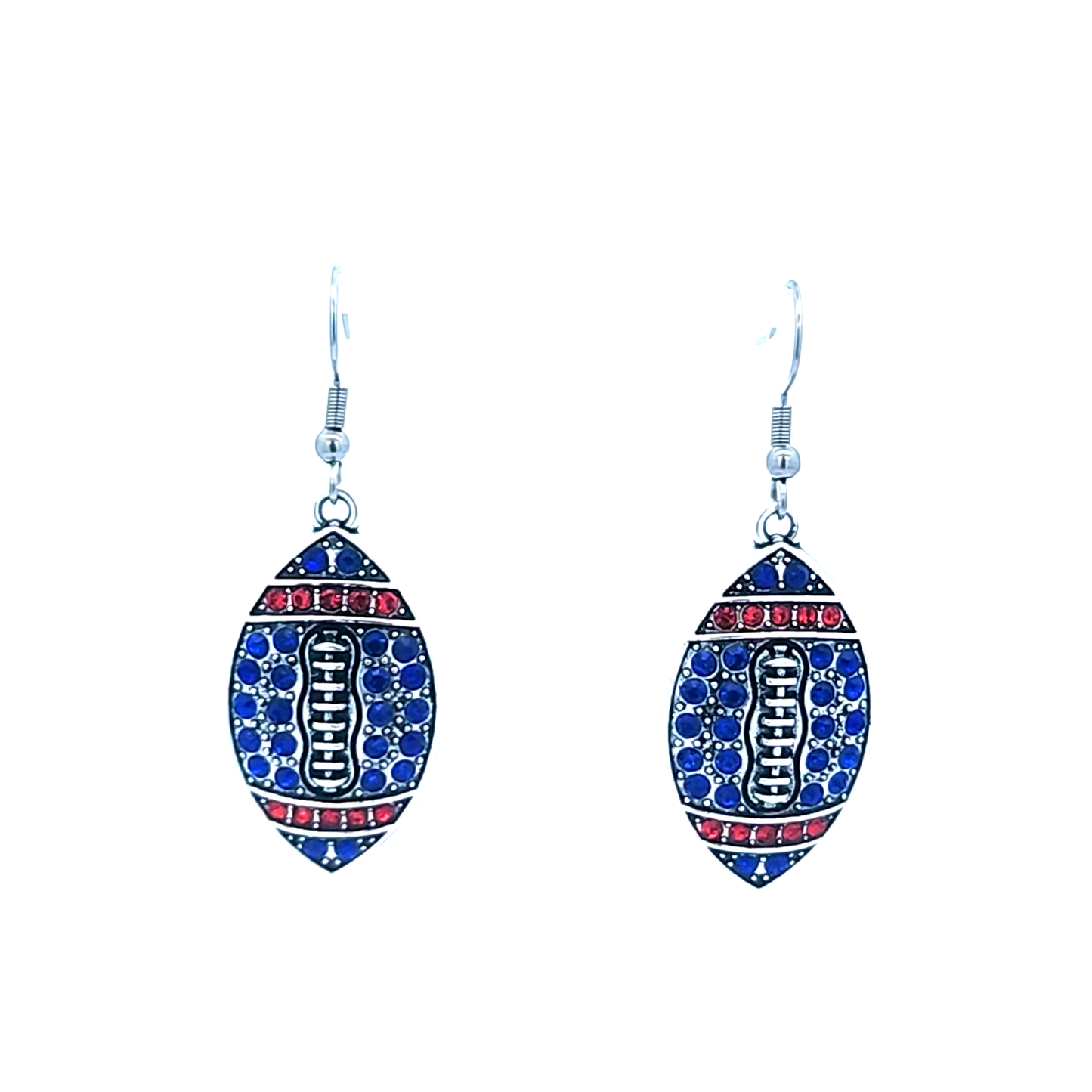Buffalo Football Crystal Earrings