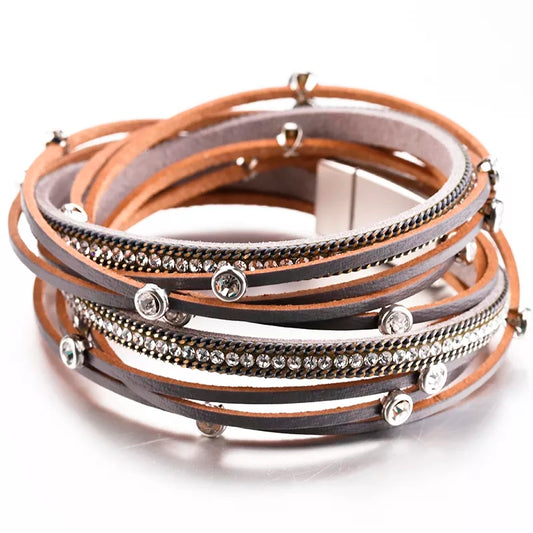 Plus Size Magnetic Wrap Bracelet