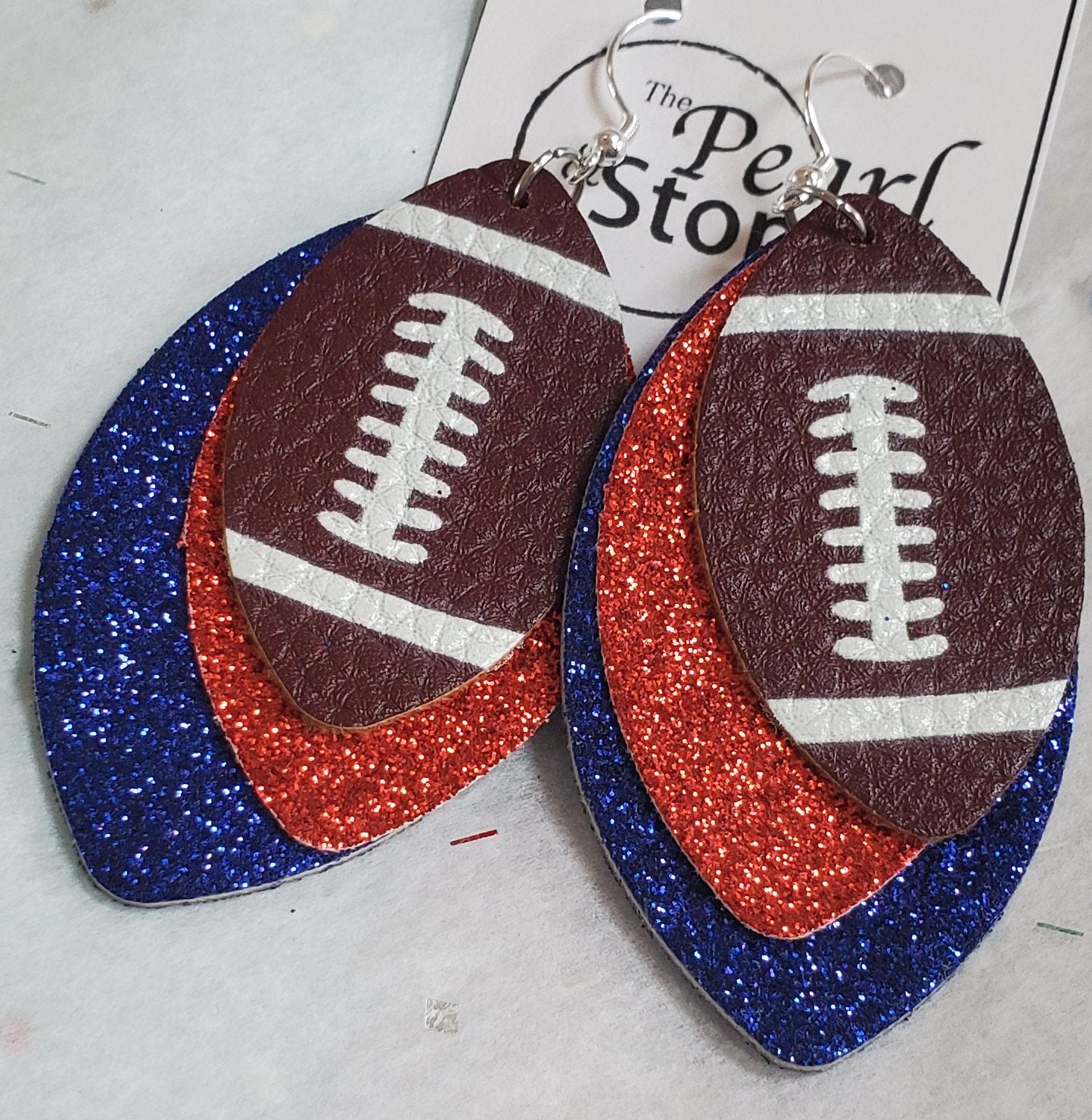 Buffalo Football Earrings