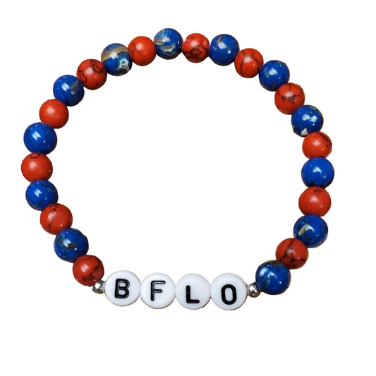 BFLO Red & Blue Bracelet