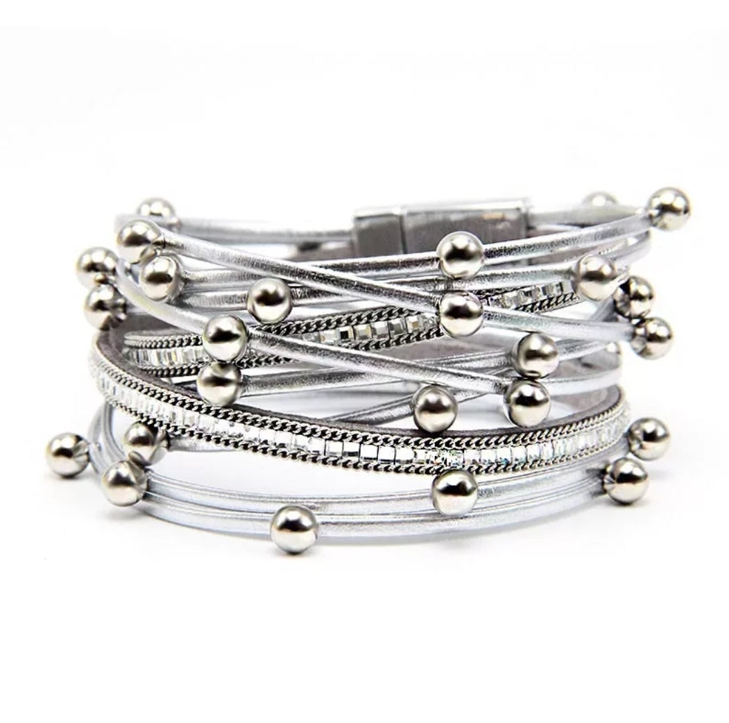 City Girl Wrap Bracelet - The Pearl & Stone Jewelry