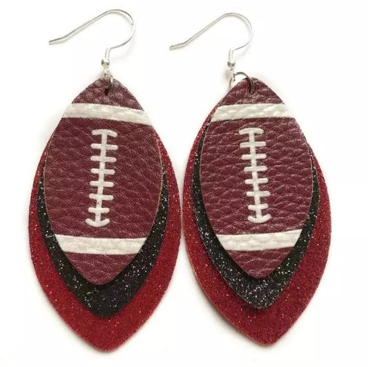 Tampa Bay Football Earrings
