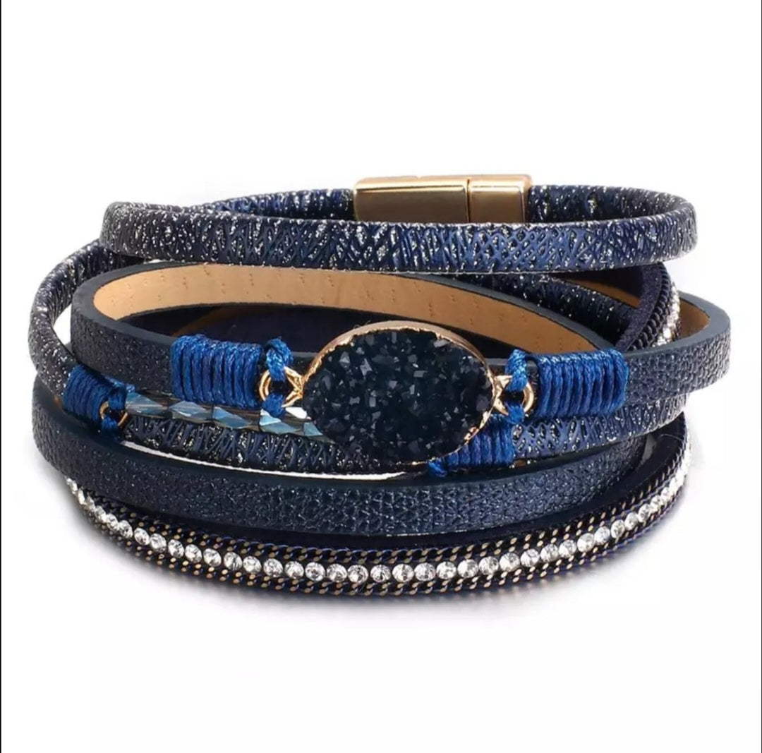 Plus Size Magnetic Wrap Bracelet