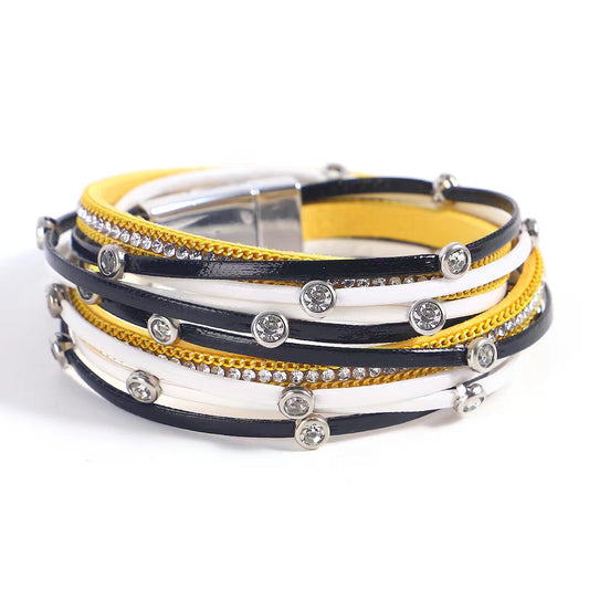 Pittsburgh Steelers Wrap Bracelet