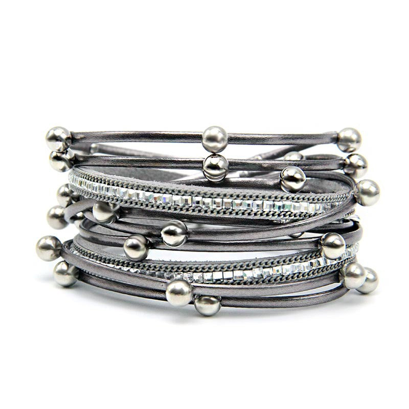 City Girl Wrap Bracelet - The Pearl & Stone Jewelry