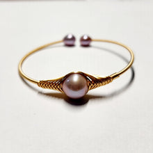 Delicate Woven Single Pearl Bracelet
