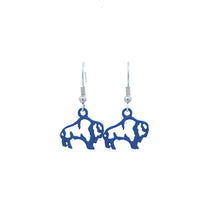 Blue and Yellow Buffalo Sabres Earrings