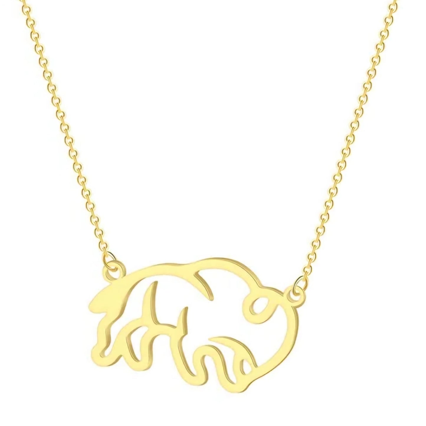 Buffalo Stainless Steel Necklace
