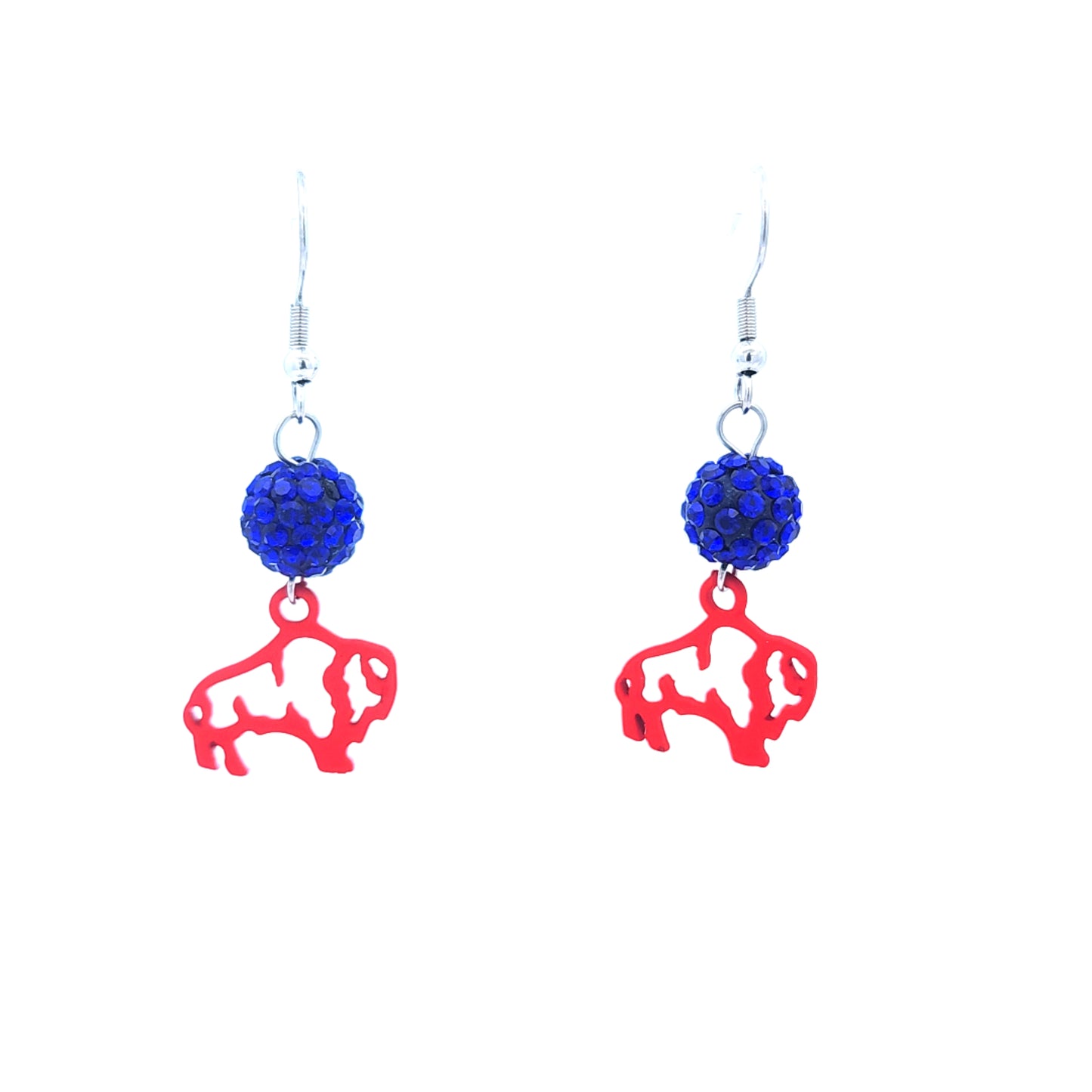 Sparkling Buffalo Bills Earrings