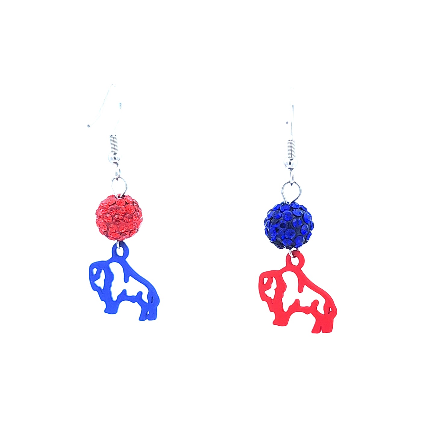 Sparkling Buffalo Bills Earrings