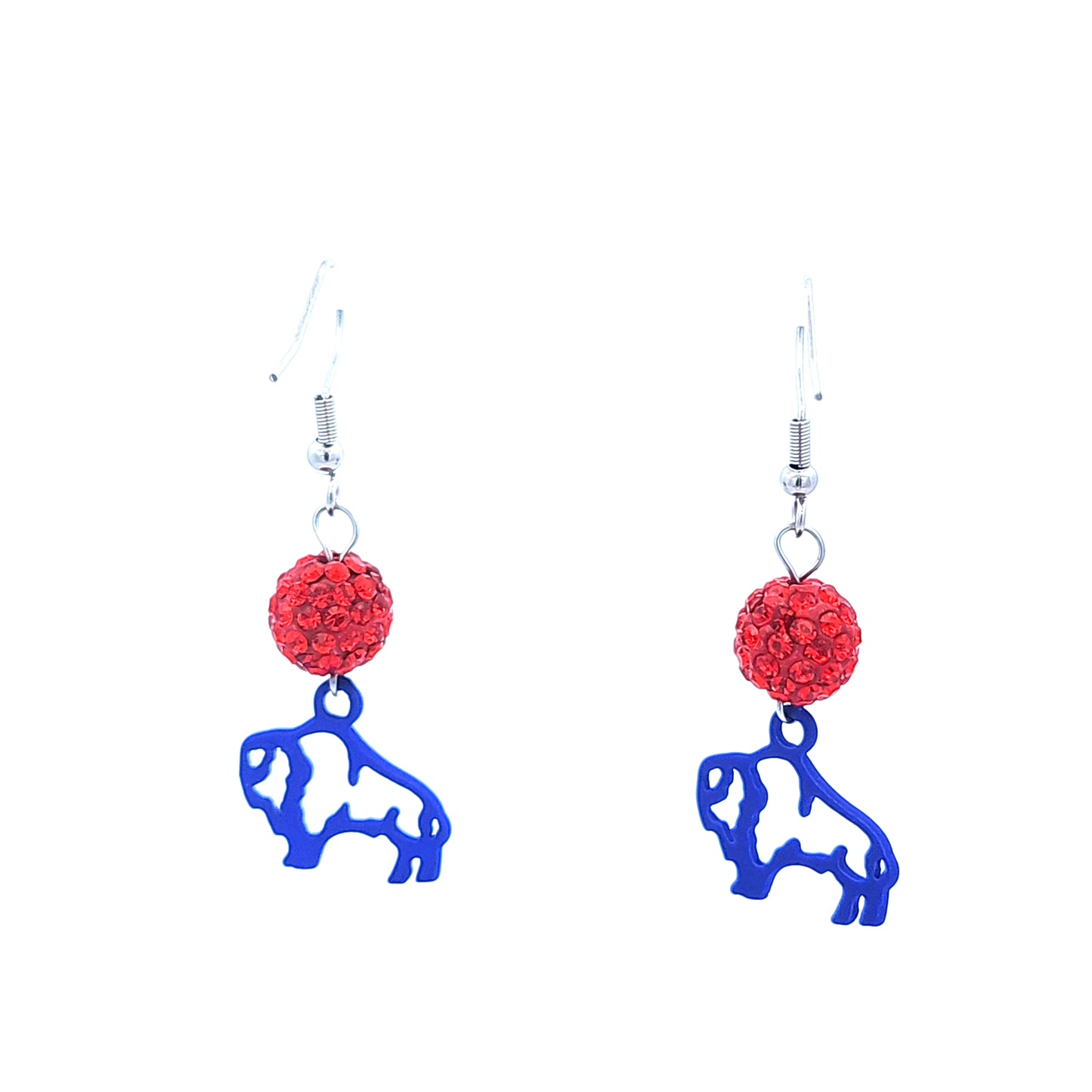 Sparkling Buffalo Bills Earrings