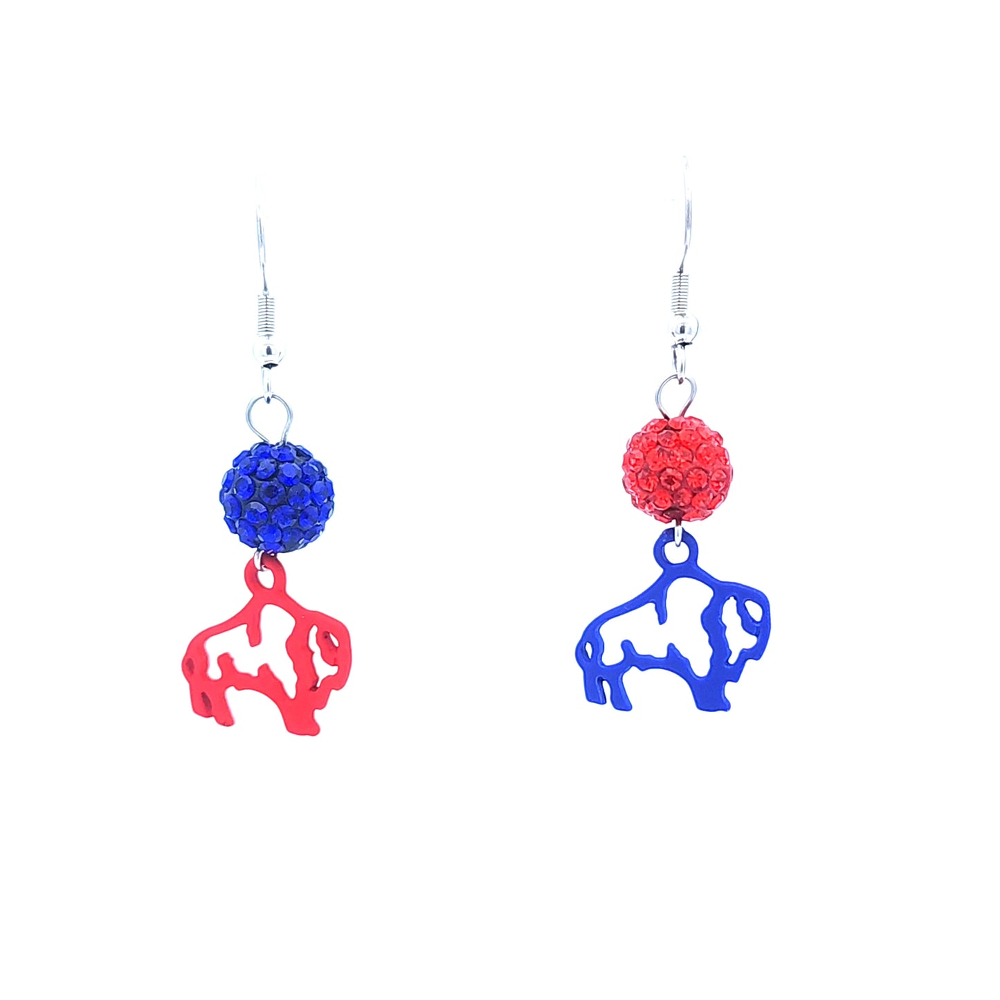 Sparkling Buffalo Bills Earrings