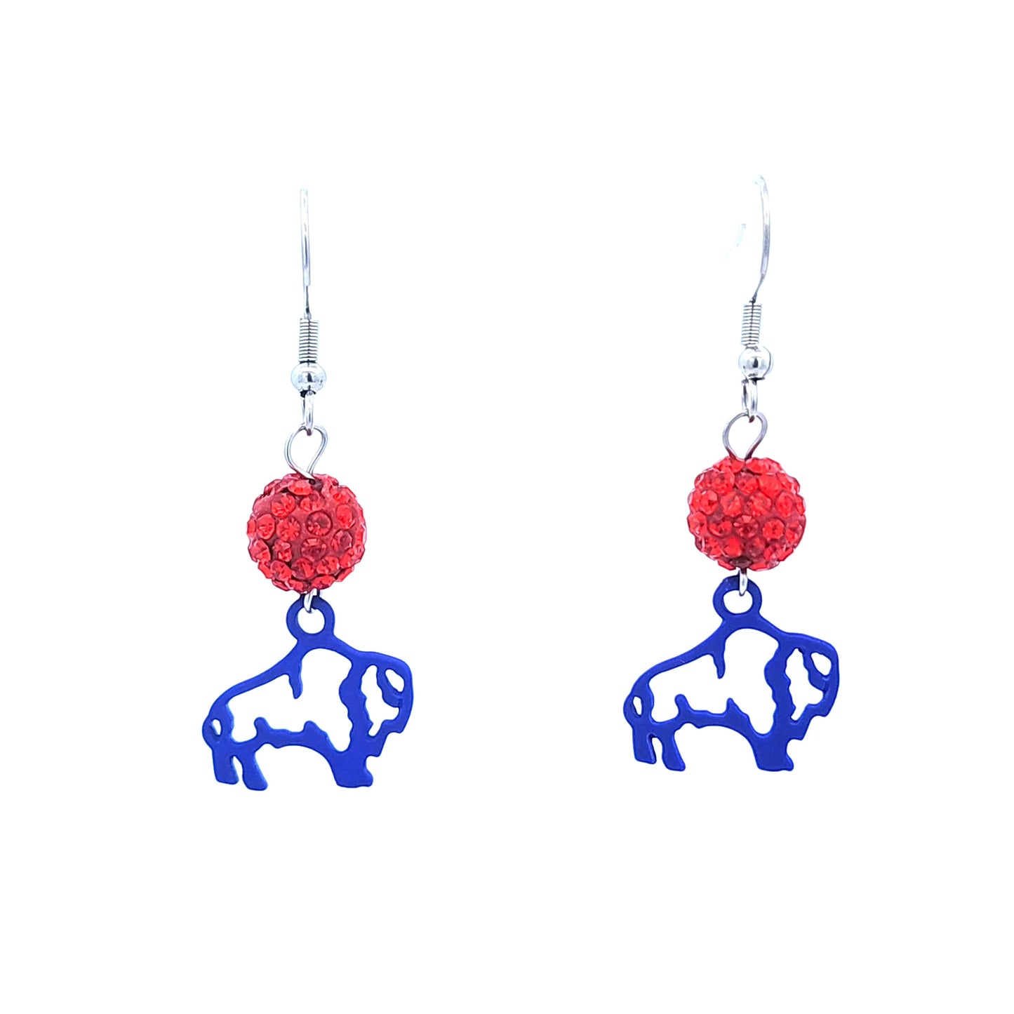 Sparkling Buffalo Bills Earrings