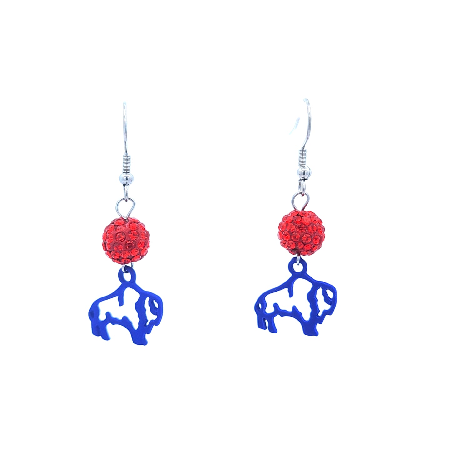 Sparkling Buffalo Bills Earrings