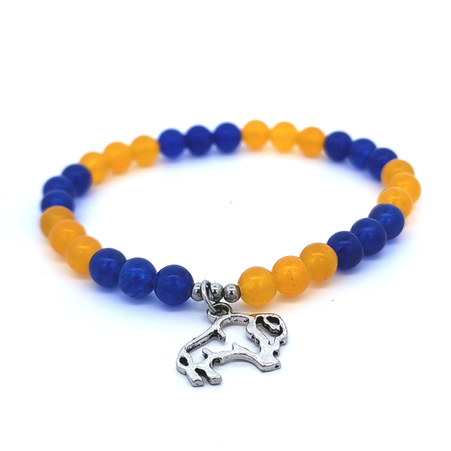 Buffalo Sabres Gemstone Bracelet