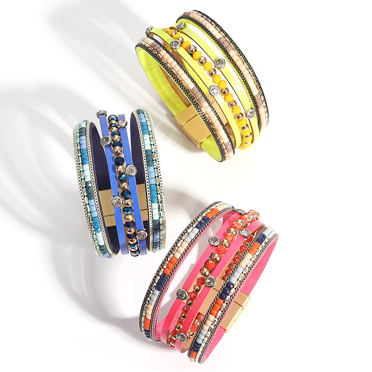 Bright Summer Cuff Bracelet