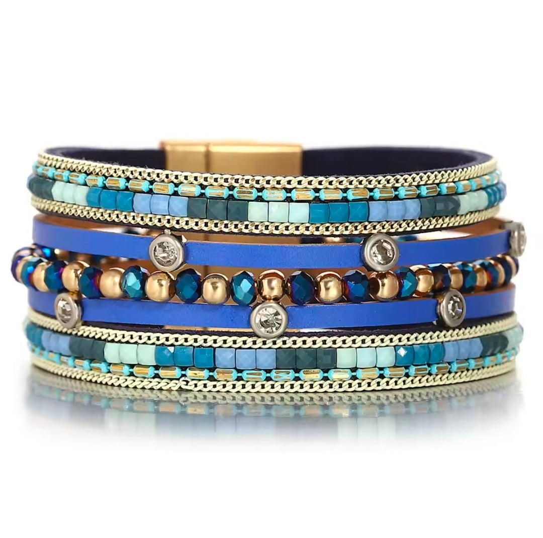 Bright Summer Cuff Bracelet