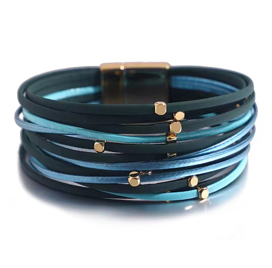 Soft Faux Leather Cuff