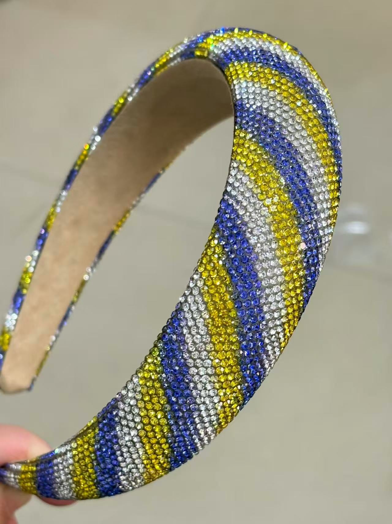 Buffalo Sabres Hockey Sparkle Headband