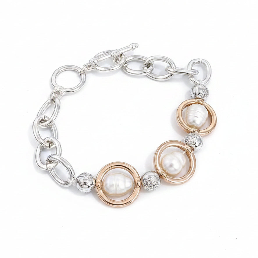Pearl Chain Bracelet