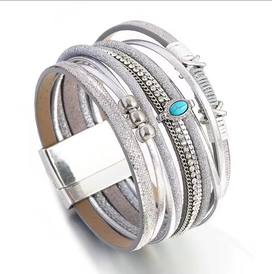 Turquoise Accent Cuff