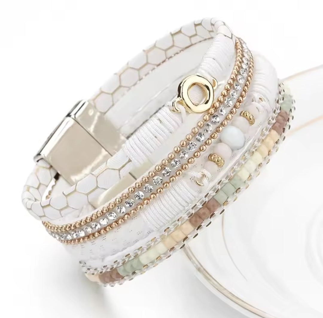 White Summer Cuff