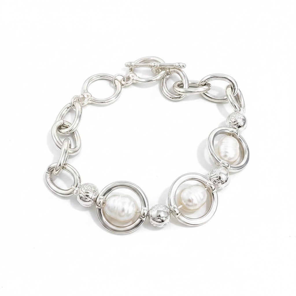 Pearl Chain Bracelet