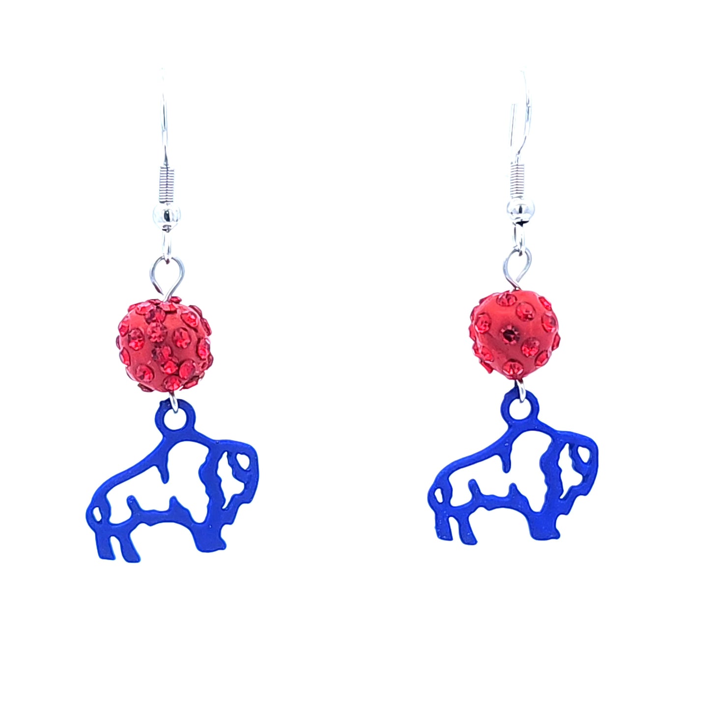 Sparkling Buffalo Bills Earrings