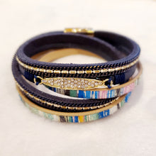 Boho Glam Wrap Bracelet - The Pearl & Stone Jewelry 