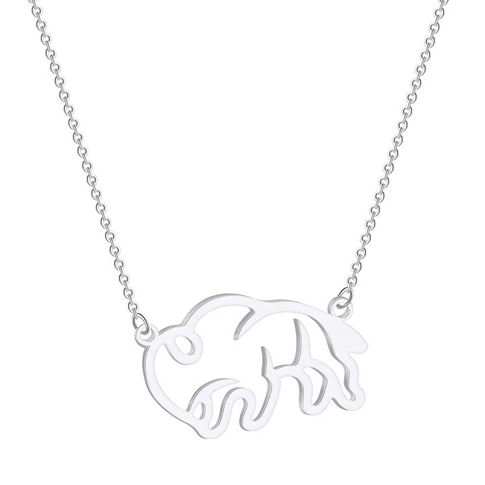 Buffalo Stainless Steel Necklace