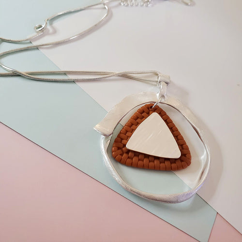 Amber's Triangle Necklace
