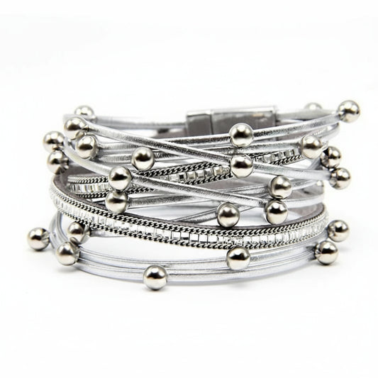 City Girl Wrap Bracelet - The Pearl & Stone Jewelry 